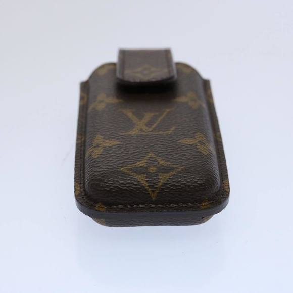 LOUIS VUITTON Monogram Etui Telephonne Japon Cell Phone Case M63050 Auth am5293 - Picture 7 of 16
